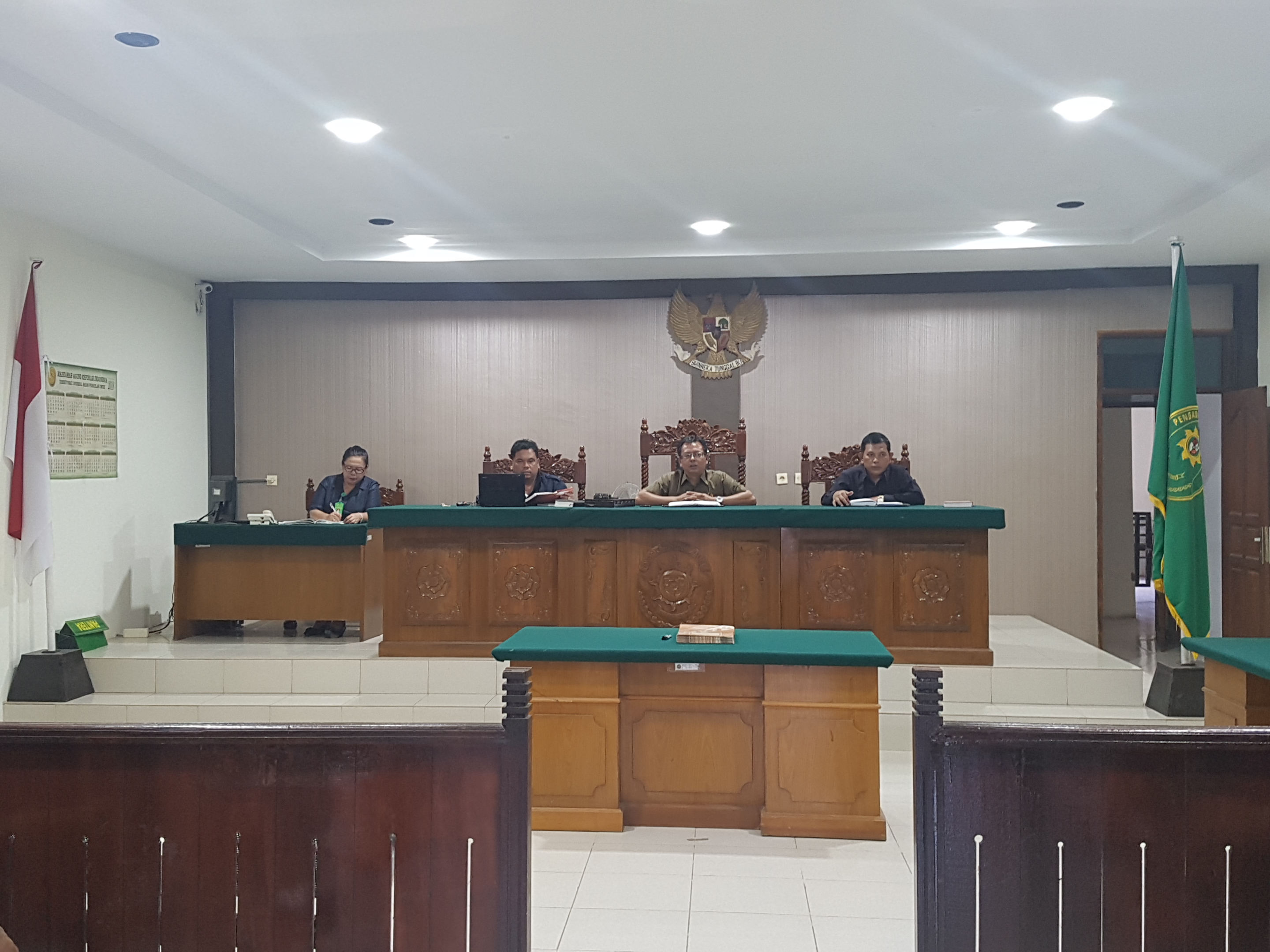RAPAT BULANAN PENGADILAN NEGERI BALIGE PADA BULAN PEBRUARI 2018